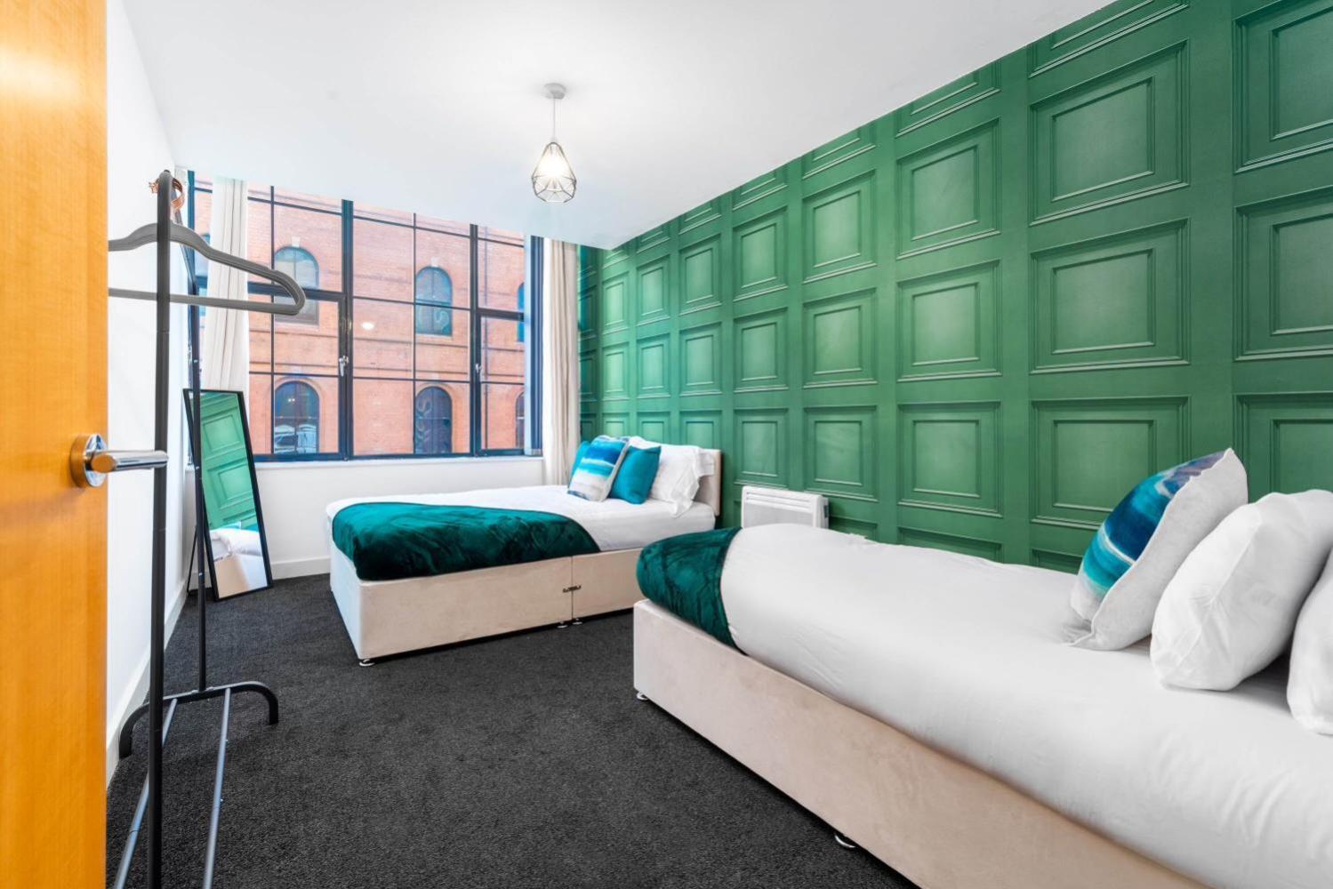 Luxury Sea Blue-Birmingham Central Apartment Ngoại thất bức ảnh