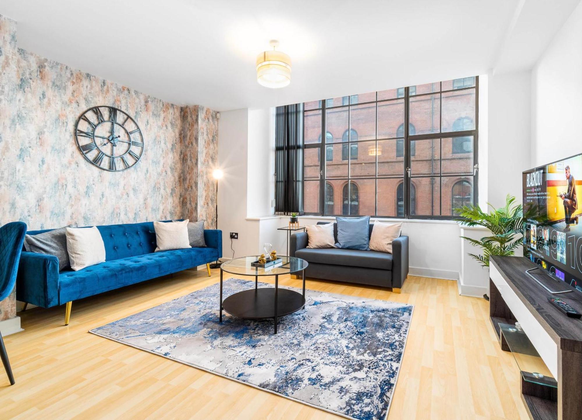 Luxury Sea Blue-Birmingham Central Apartment Ngoại thất bức ảnh